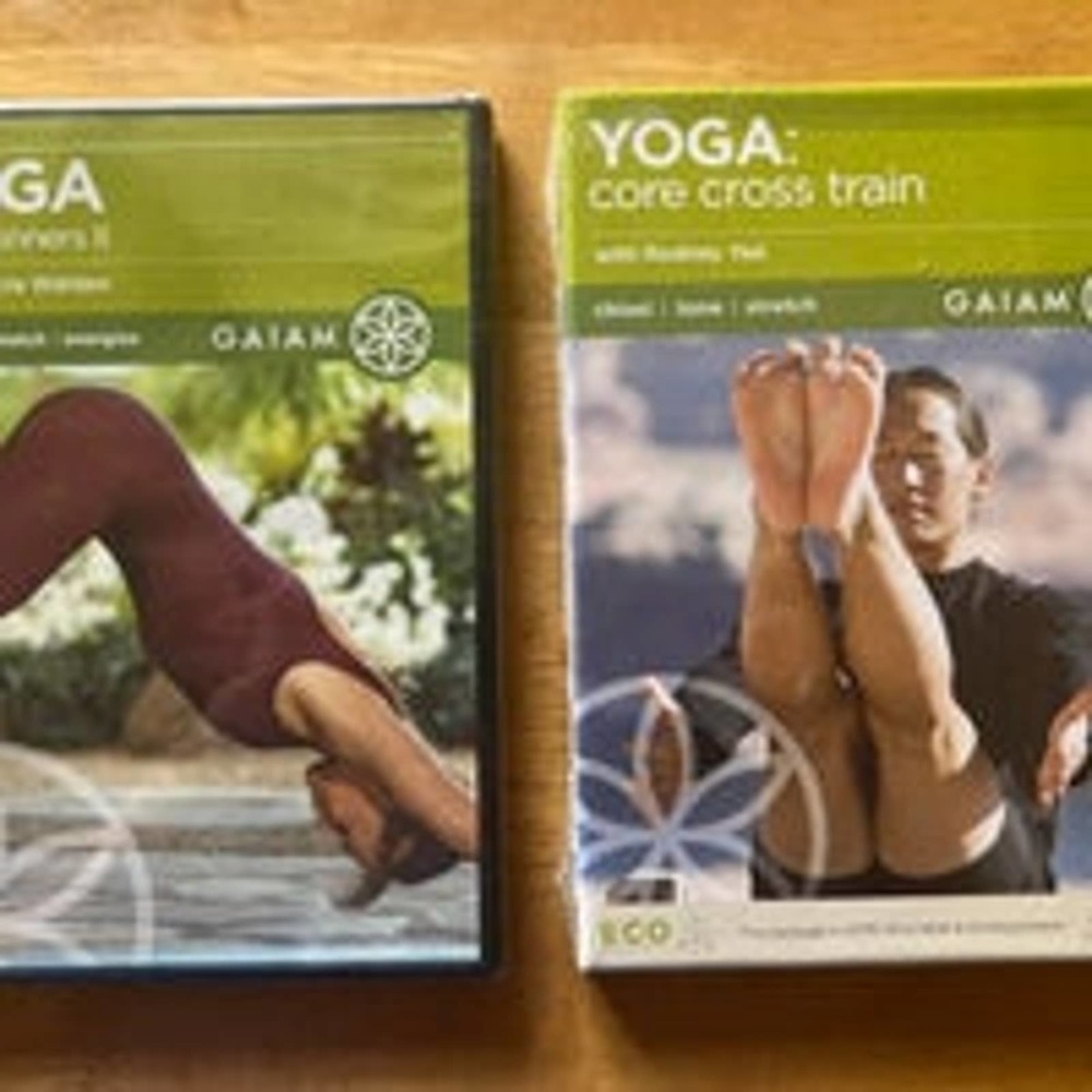 Brand new yoga DVDs Factory Sealed